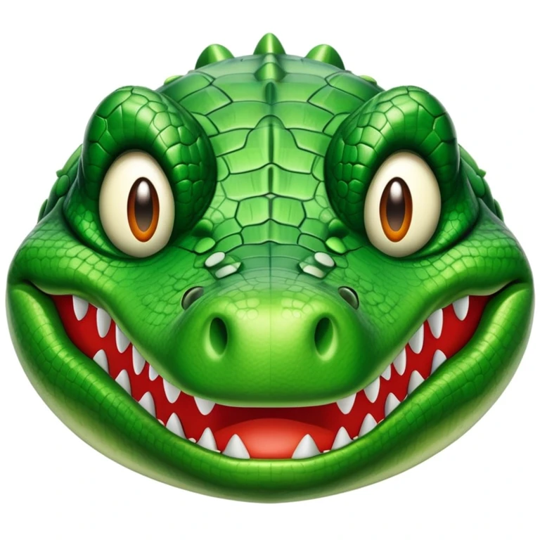 un avión con cara de cocodrilo  emoji