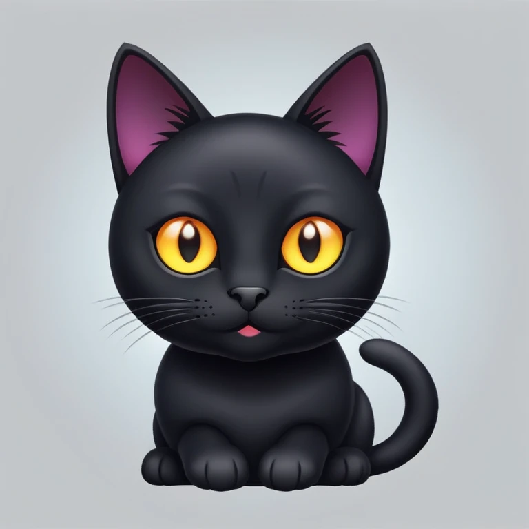 Black cat emoji