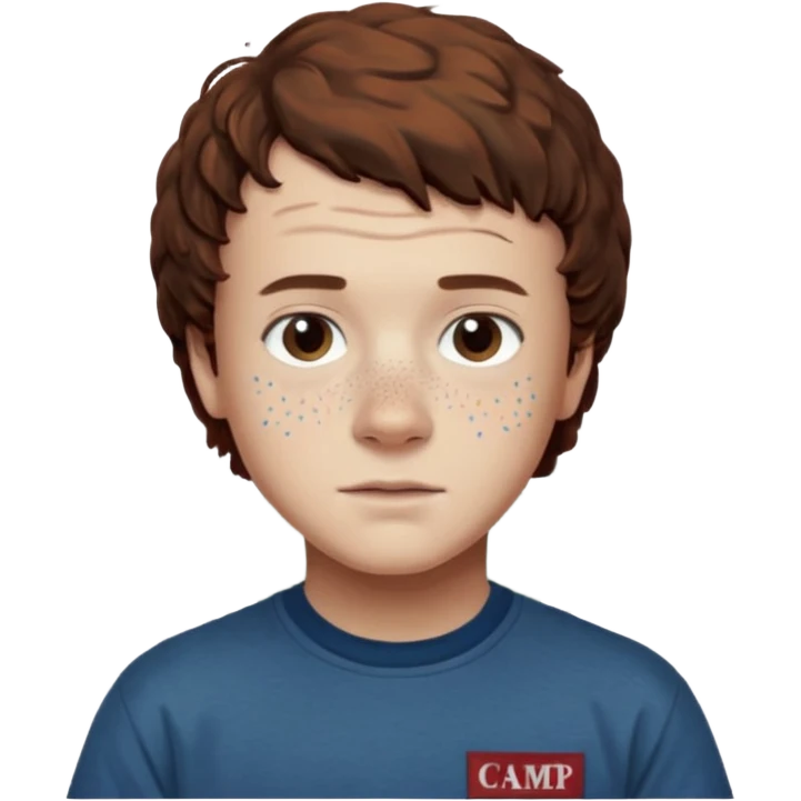 Dustin from stranger things emoji