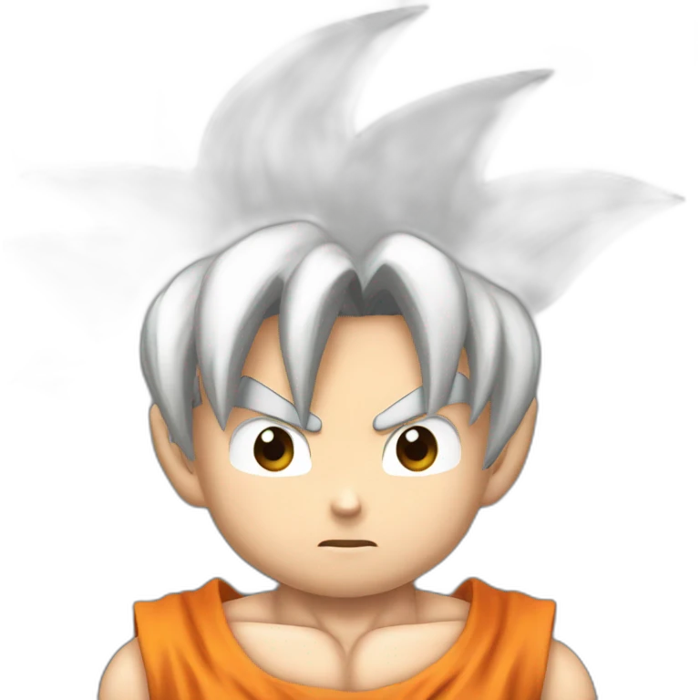 Tête de Goku emoji