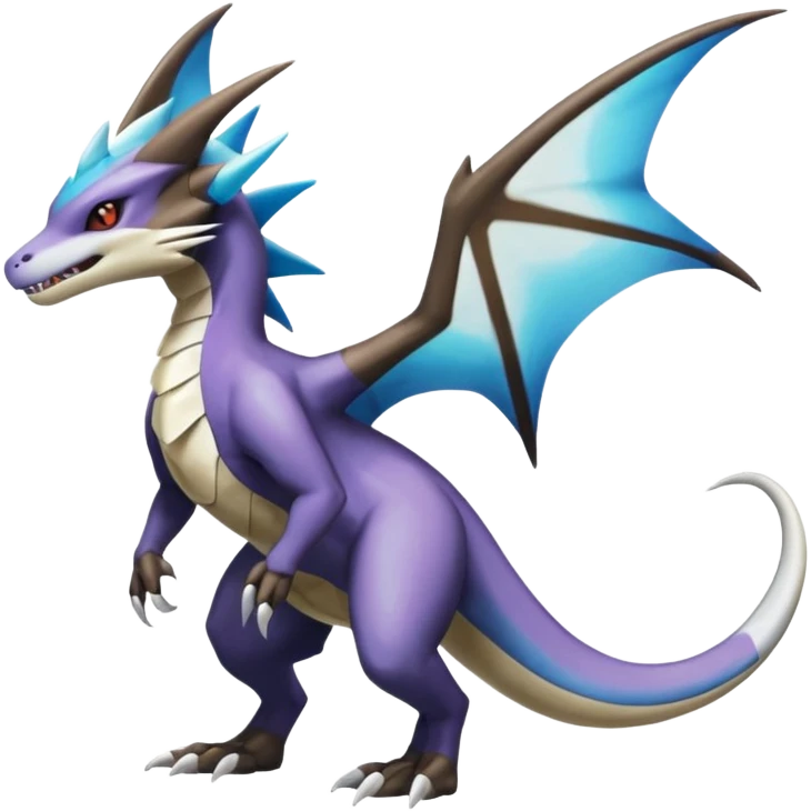 Shiny Noivern-Latios-Marowak-Salandit-Fakémon-hybrid-creature (full body)  emoji
