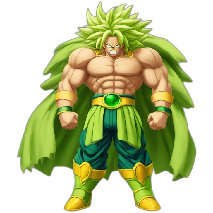 Broly the legendary super saiyan emoji
