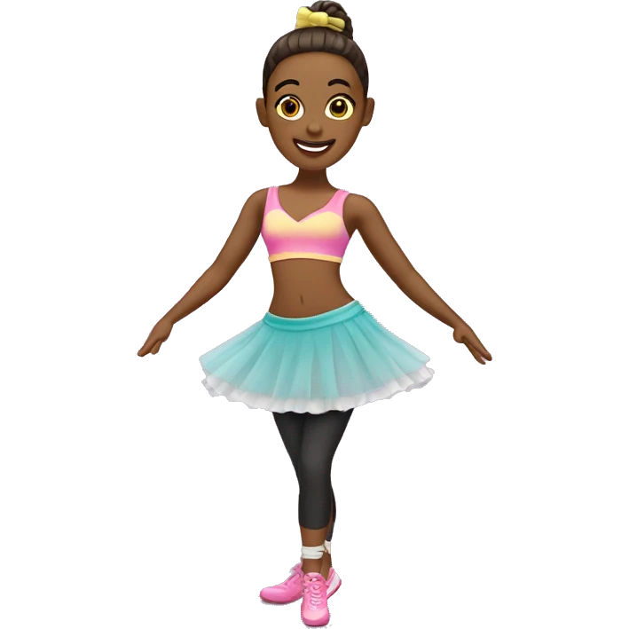 Bailarina de zumba emoji