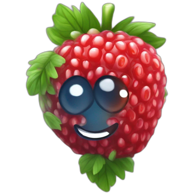 fraise framboise mirtille emoji
