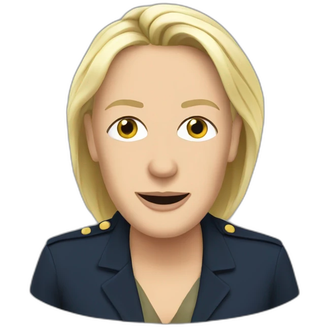 Marine lepen emoji