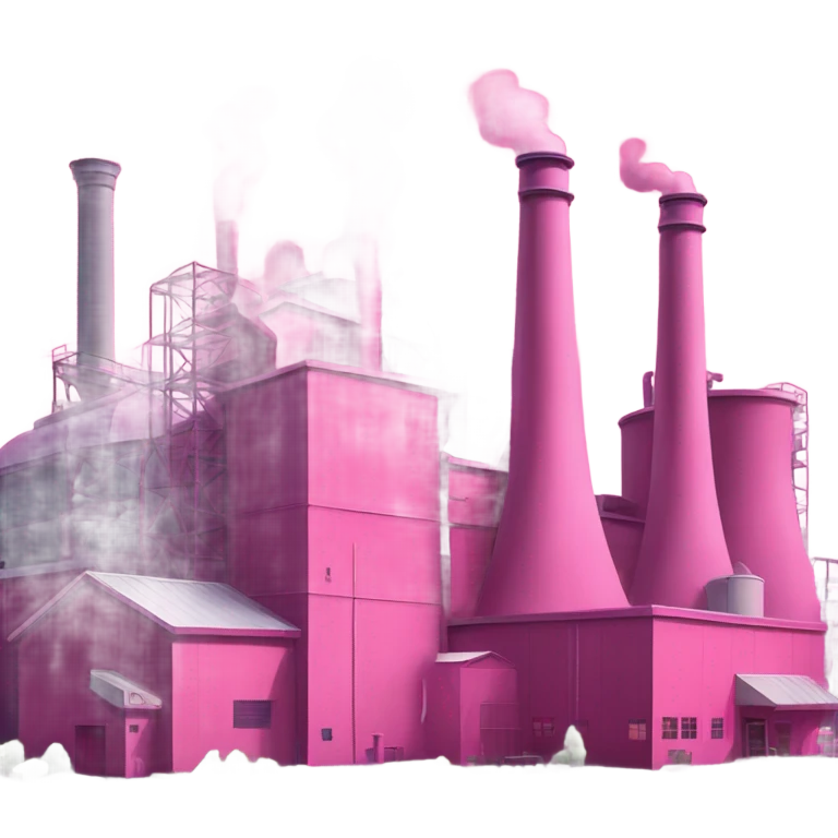 pink factory emoji
