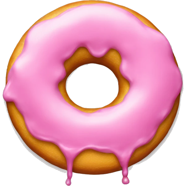 eating donat emoji