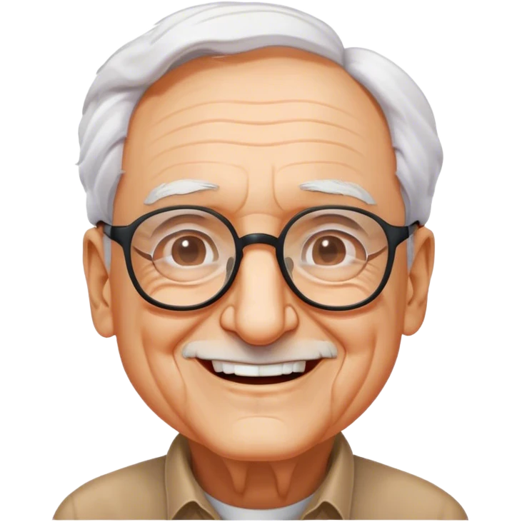 Excited Frank Gehry emoji