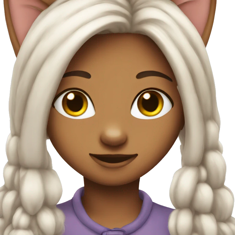 kitty girl emoji