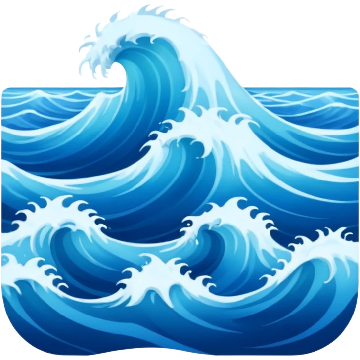 parting of the sea emoji