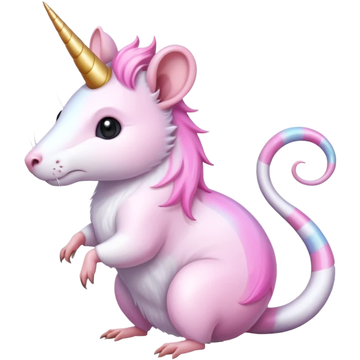 rat unicorn hybrid emoji