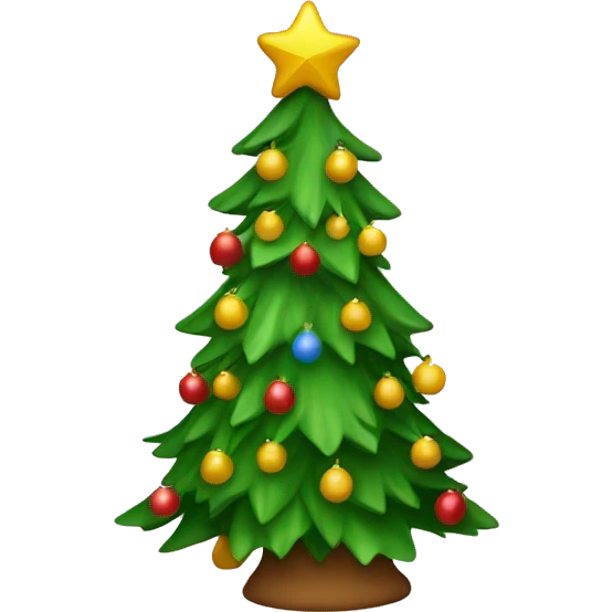 sapin de noël  emoji