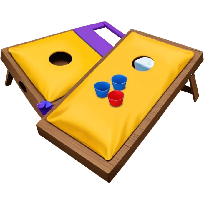 Cornhole board emoji