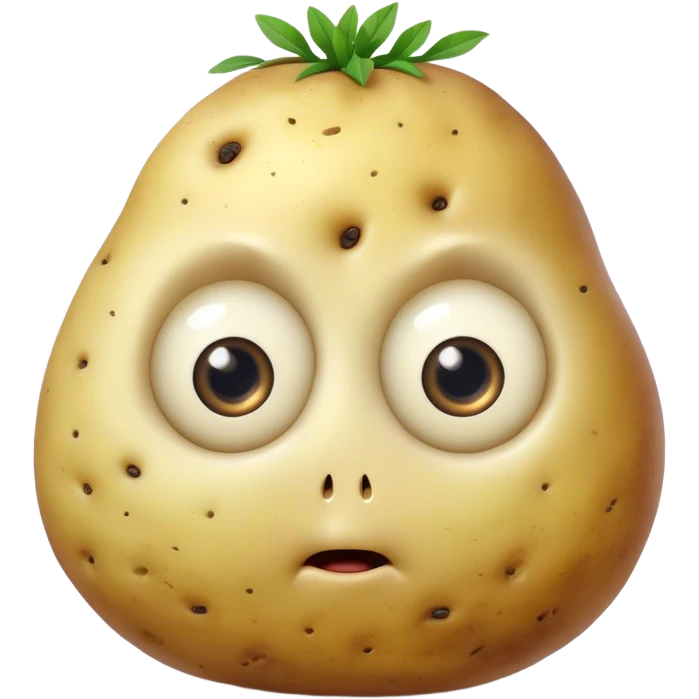 many eyes potato creature  emoji