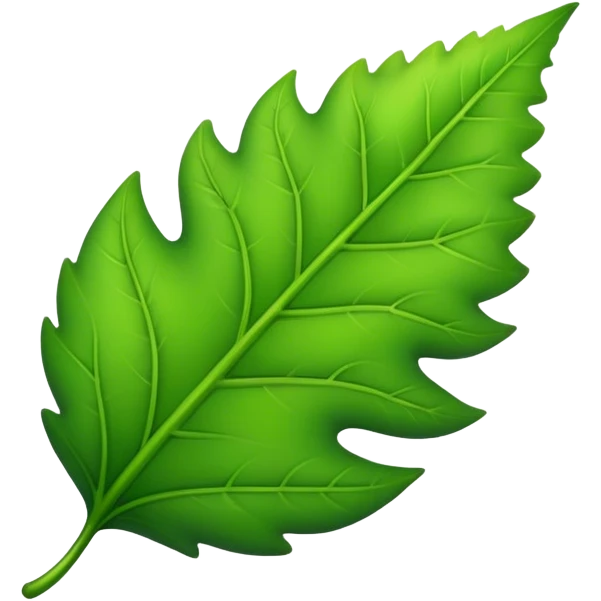 green leaf emoji