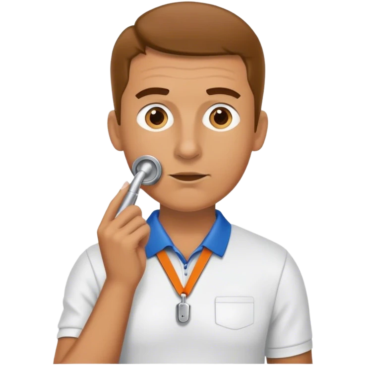 sports coach emoji