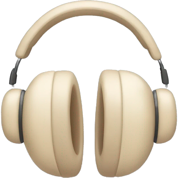 beige earmuffs emoji