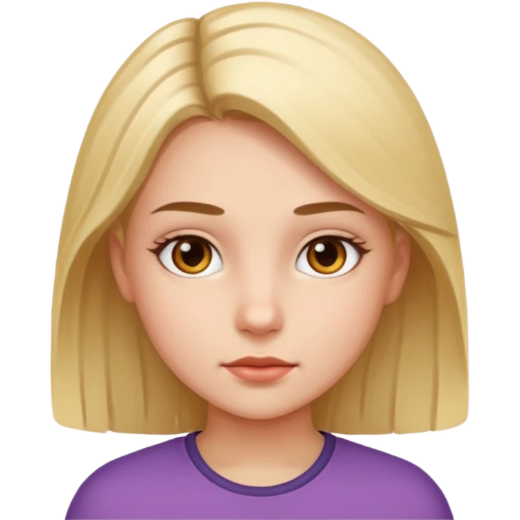 Girl giving head emoji