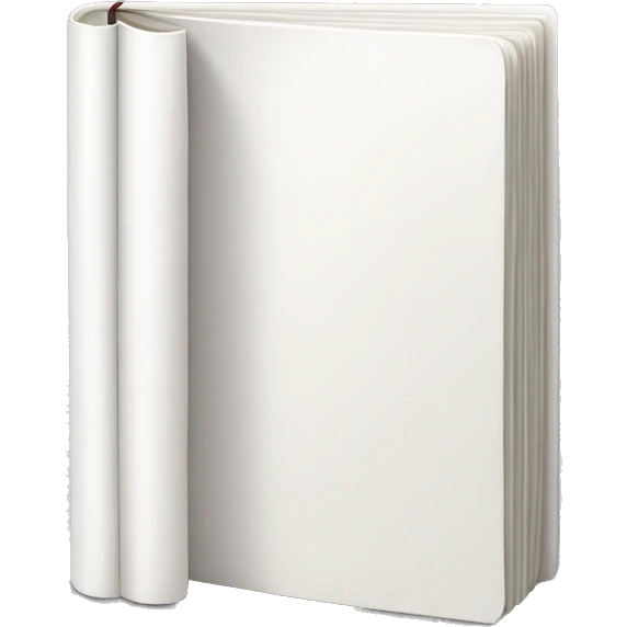 closed book with white cover emoji