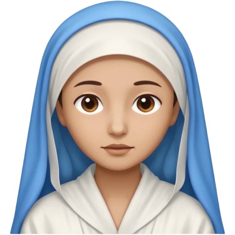 create a virgin Mary emoji emoji