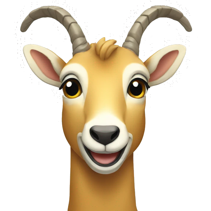 happy chamois emoji