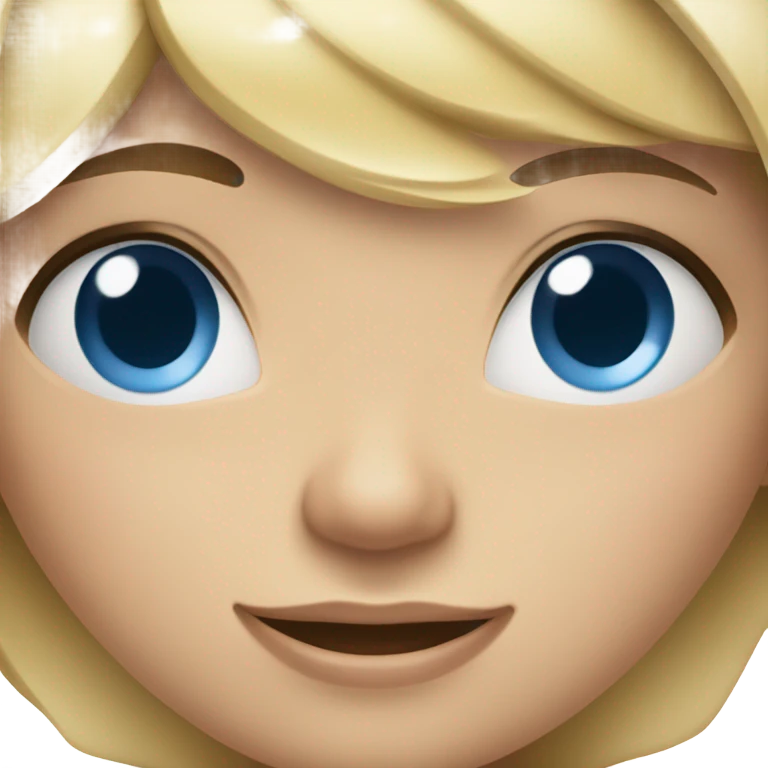   Blonde blue Girl Nailed it emoji