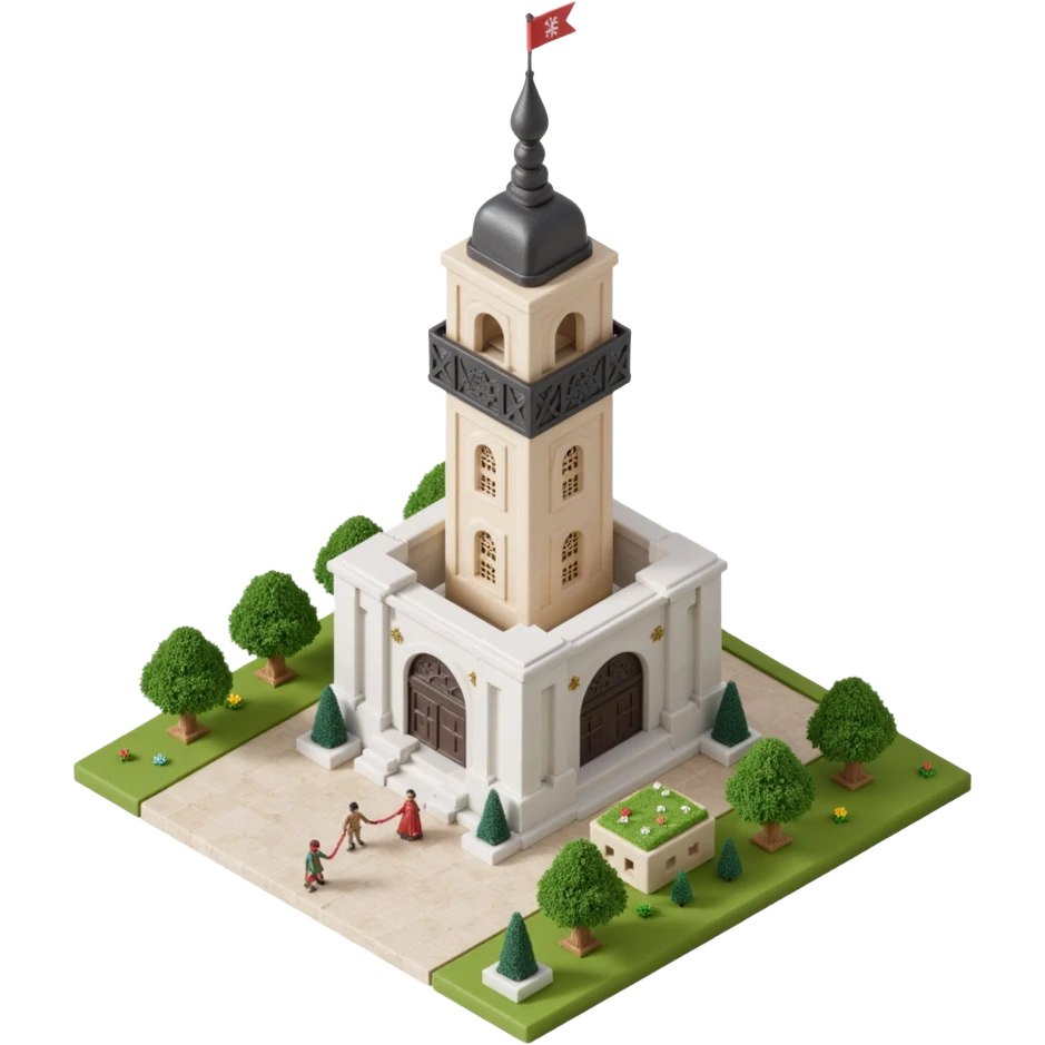Saudi Arabia Makkah tower  emoji