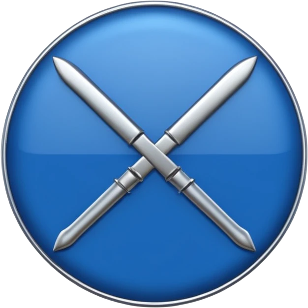 blue scotish pin for map emoji