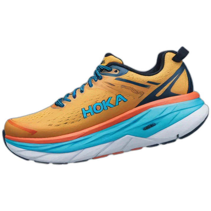 hoka running shoes emoji