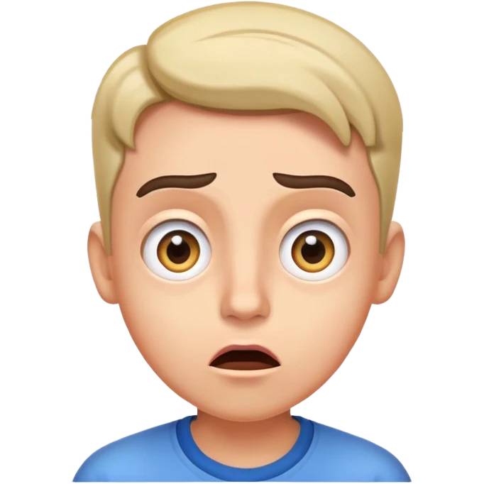 Create a Discord emoji of a team lead looking mildly surprised and confused—raised brows, slightly wide eyes, and a small smirk or 'o' mouth. Should feel like 'Wait, is this really my team?' Keep it simple, colorful, and casual. emoji