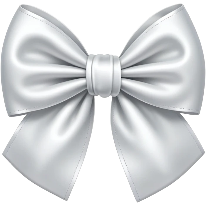 white bow emoji