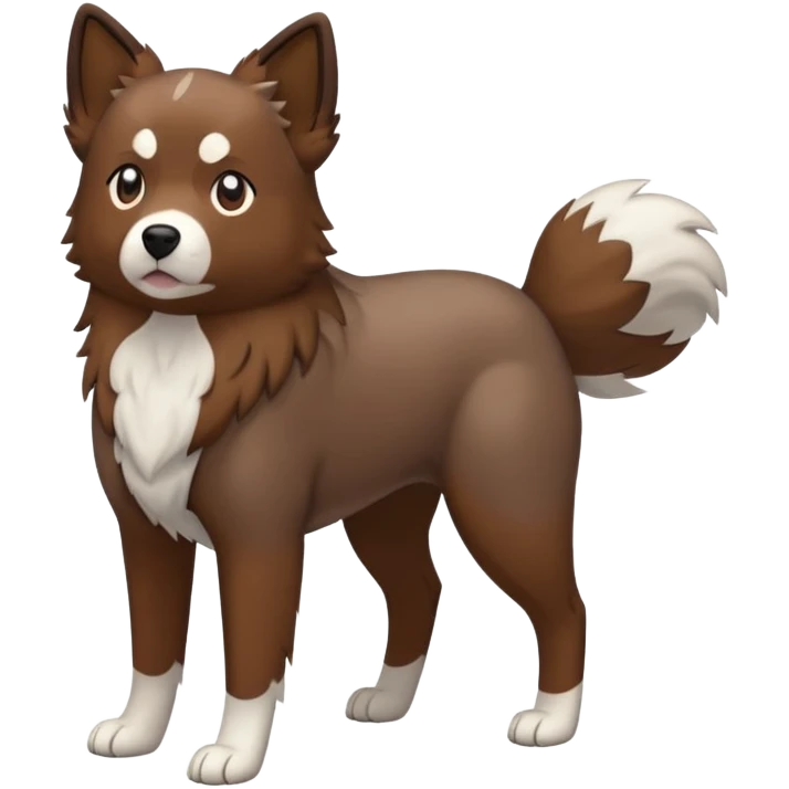 Rockruff (full body) emoji