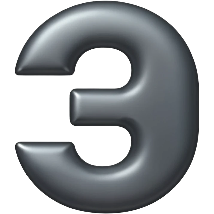 A emoji with nu,m 6 and inlinre num and as x from top to bootom emoji