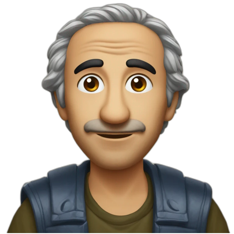 Zemmour avec une bière emoji