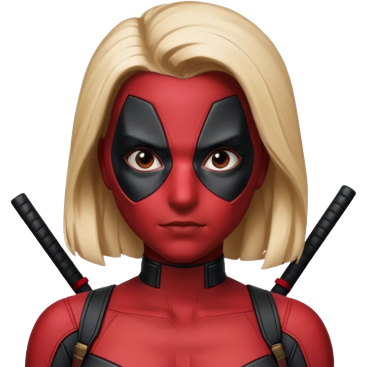 female deadpool from Deadpool & Wolverine movie emoji