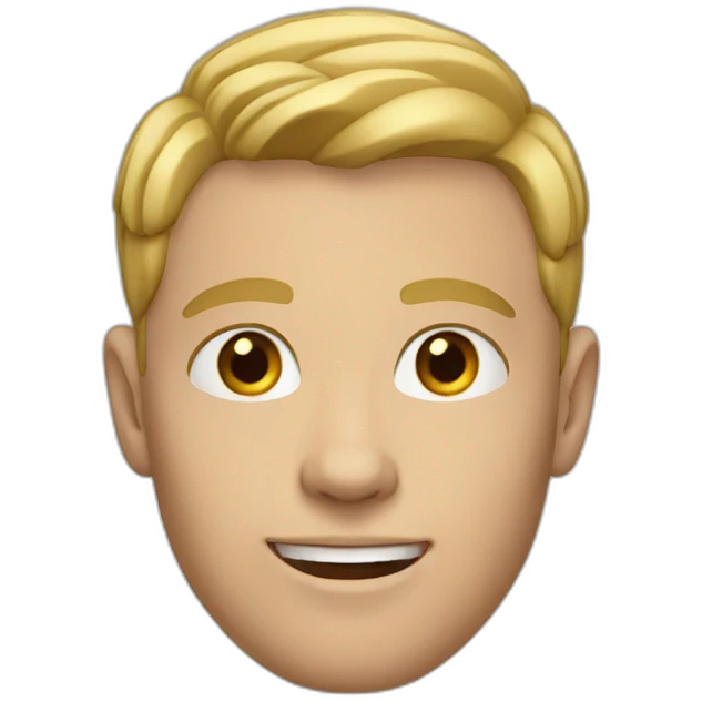 19 year old white man emoji