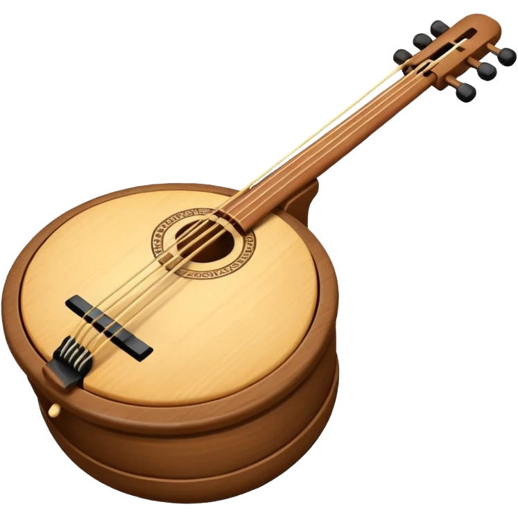 wooden ding instrument emoji