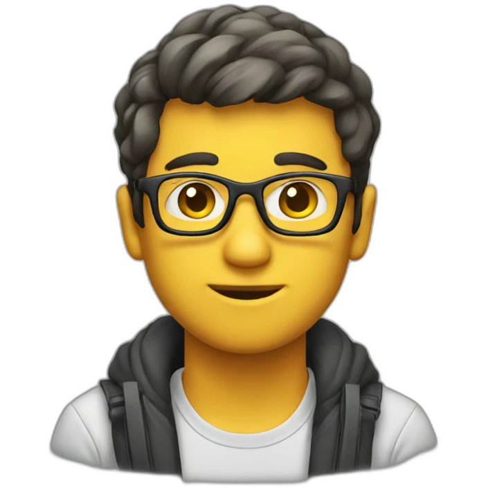 geek developer emoji