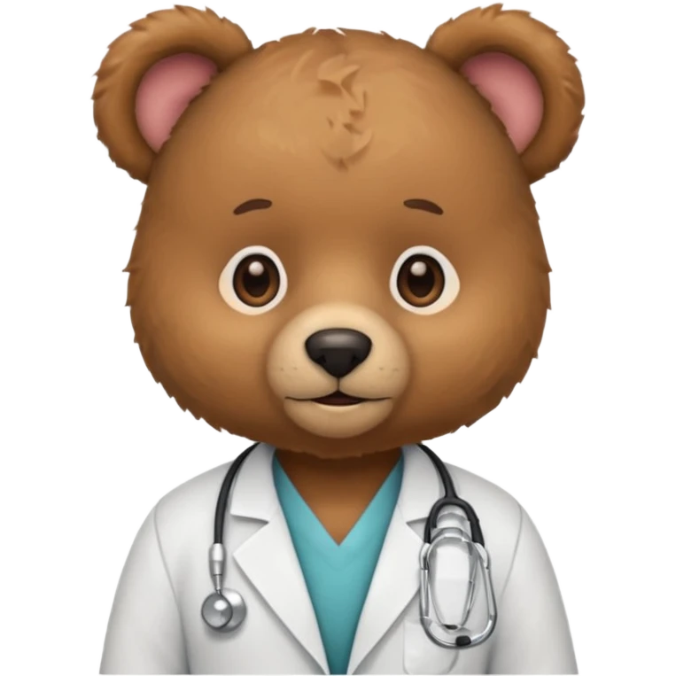 teddy doctor emoji