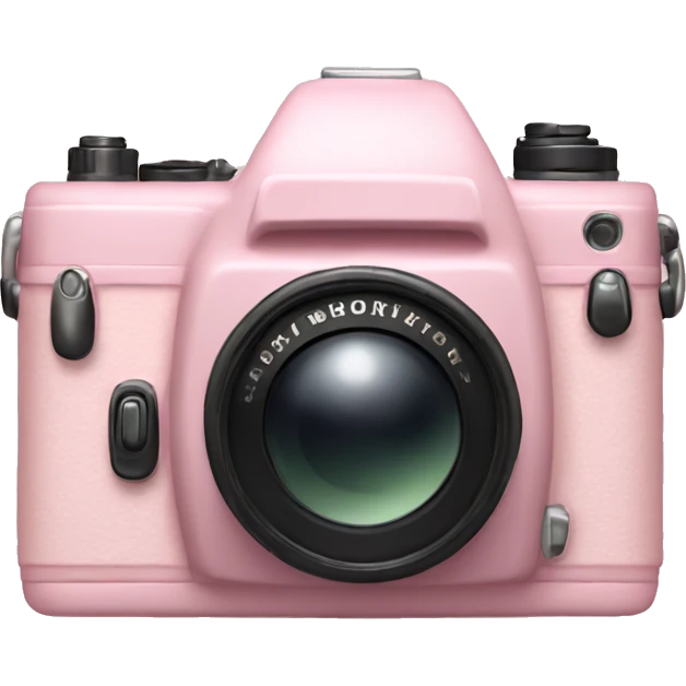 pale pink camera emoji