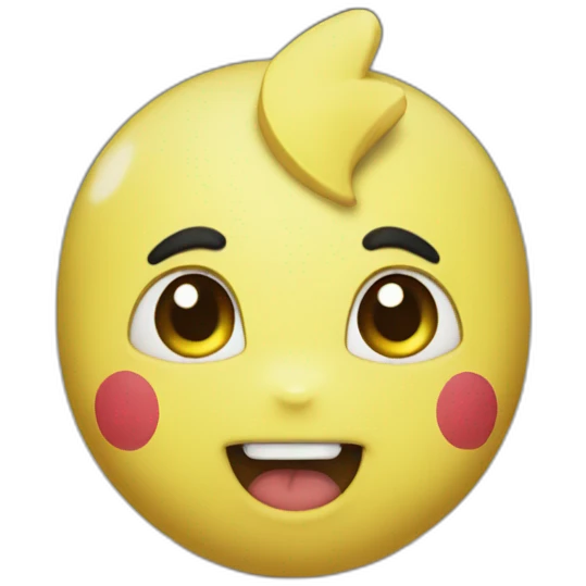 Pickachu emoji