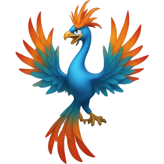 un phoenix emoji