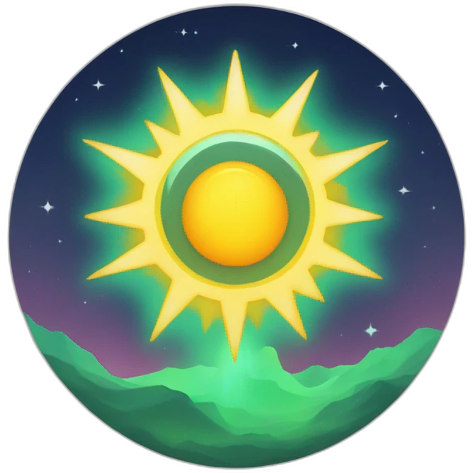 aurora solar logo emoji