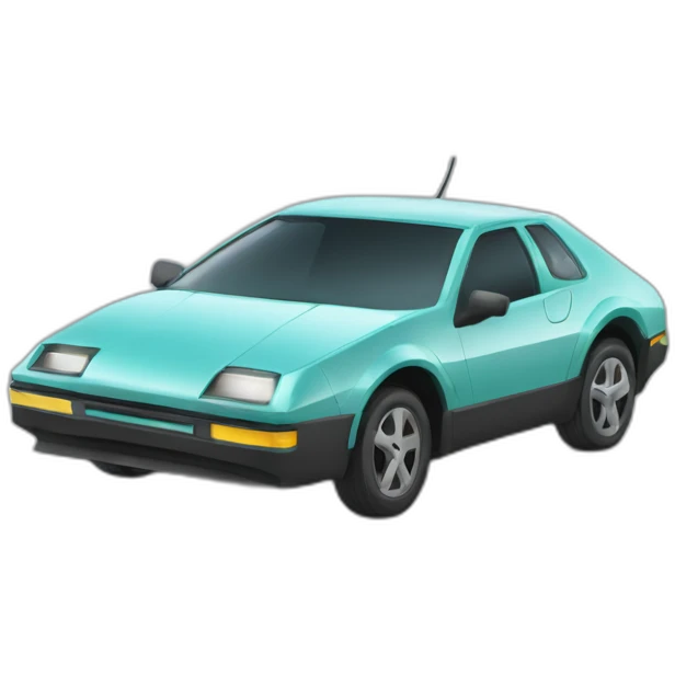 Electro Car emoji