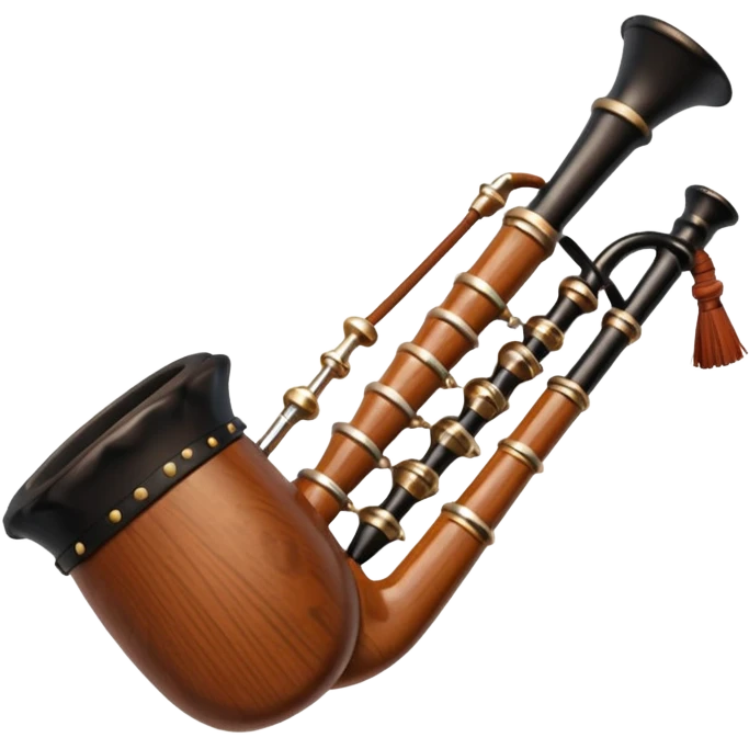 compact scotish bagpipe emoji