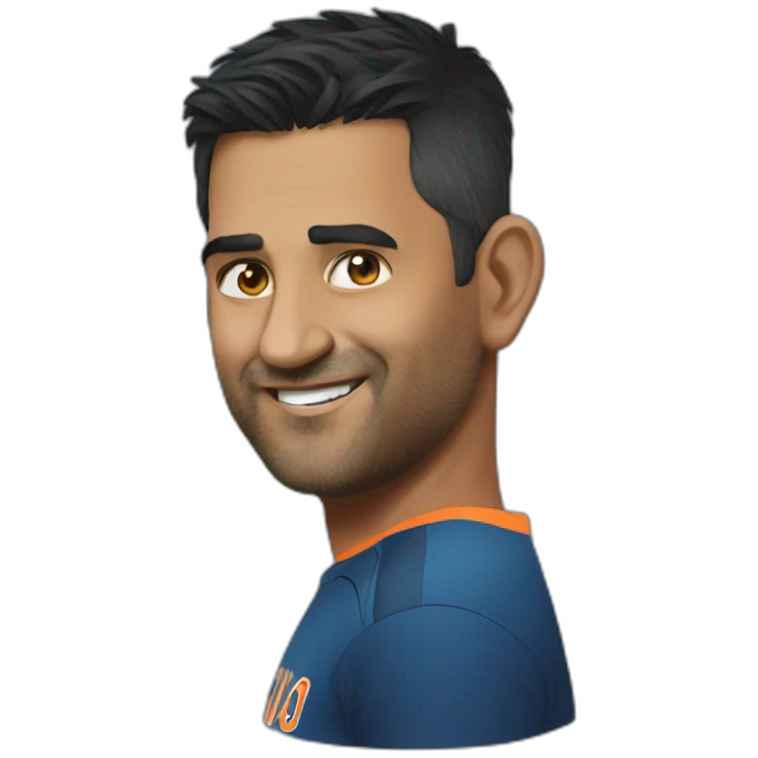Dhoni emoji