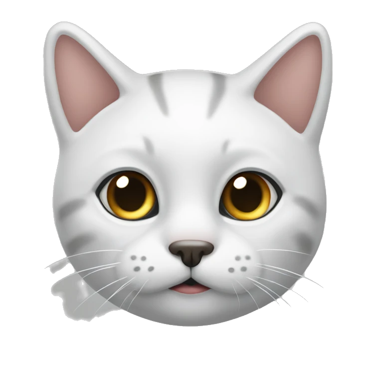 Кошка с чашкой чая emoji