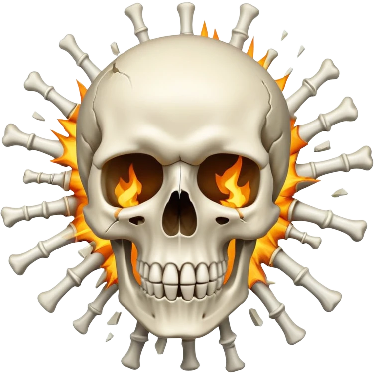 Crâne exploser  emoji