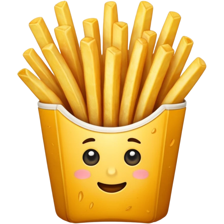 french fries emoji