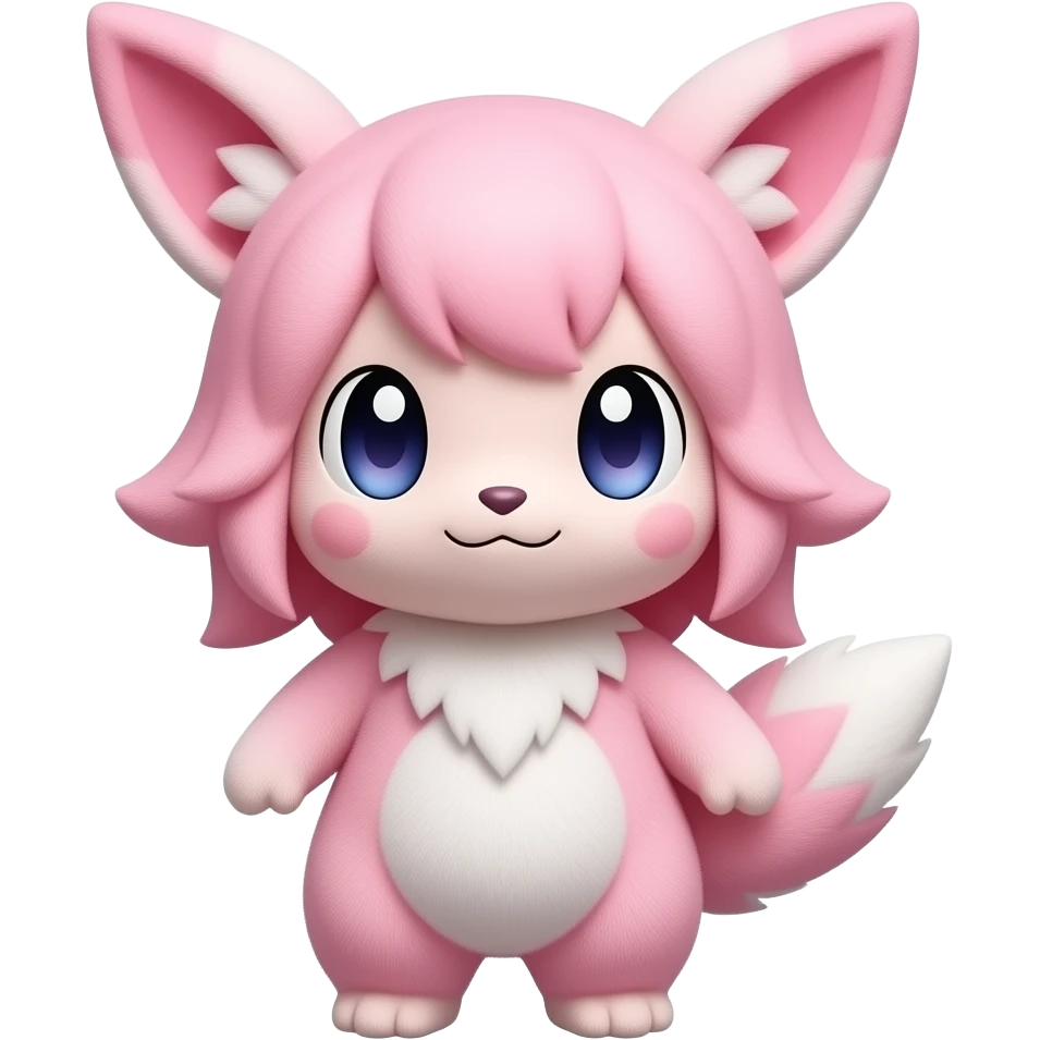 Sakura plush pokemon full body!!! emoji